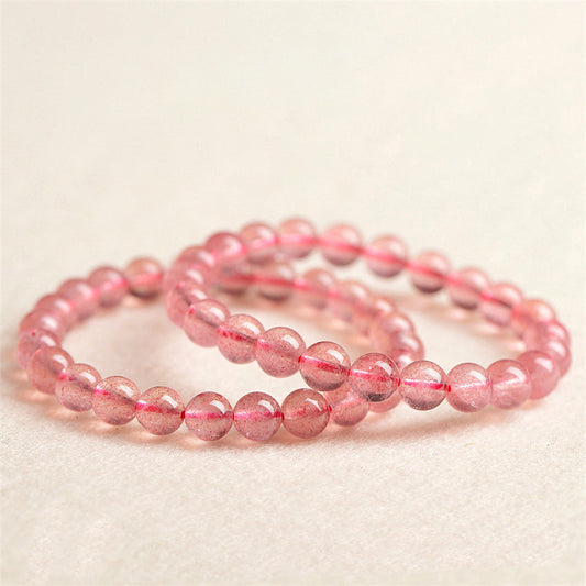 Pink Rose Bracelet